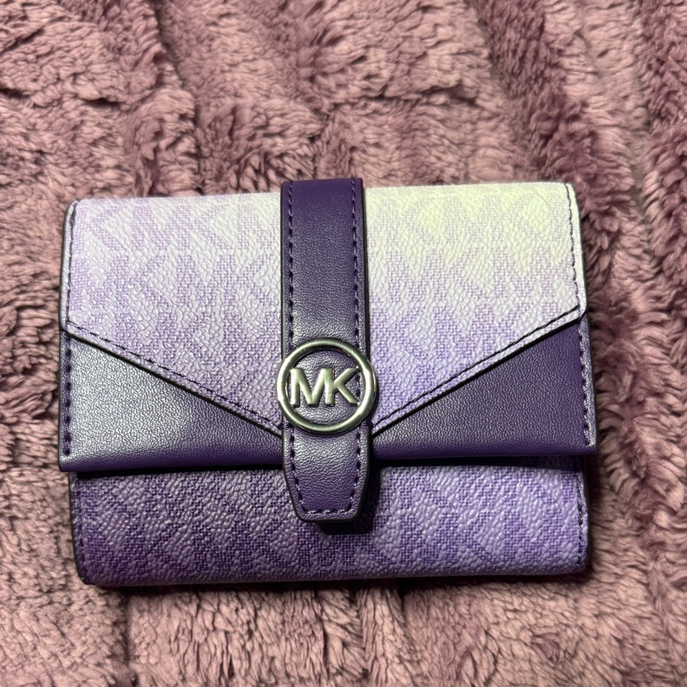 Michael Kors Lavender and Purple Wallet